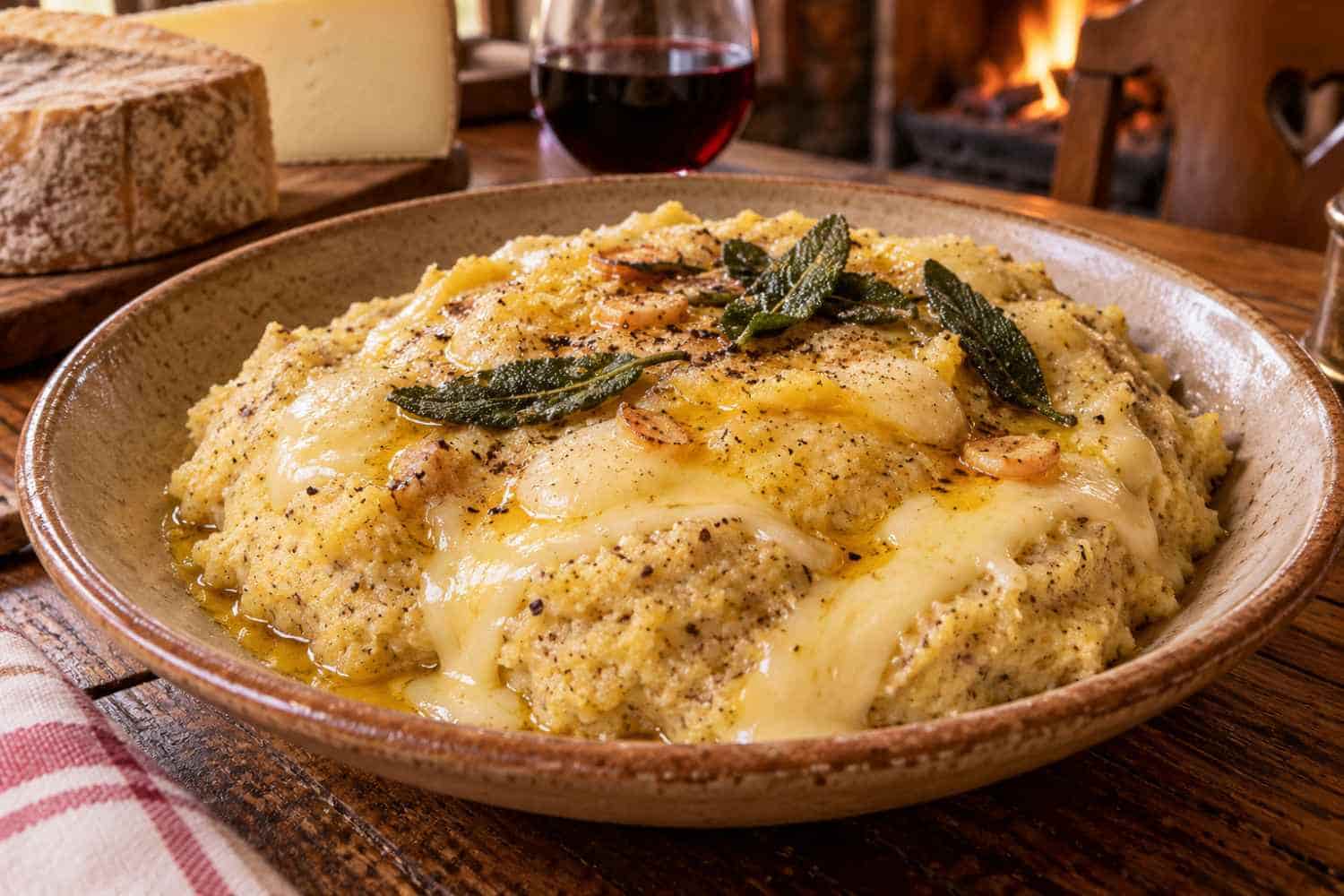 polenta taragna de Bérgamo