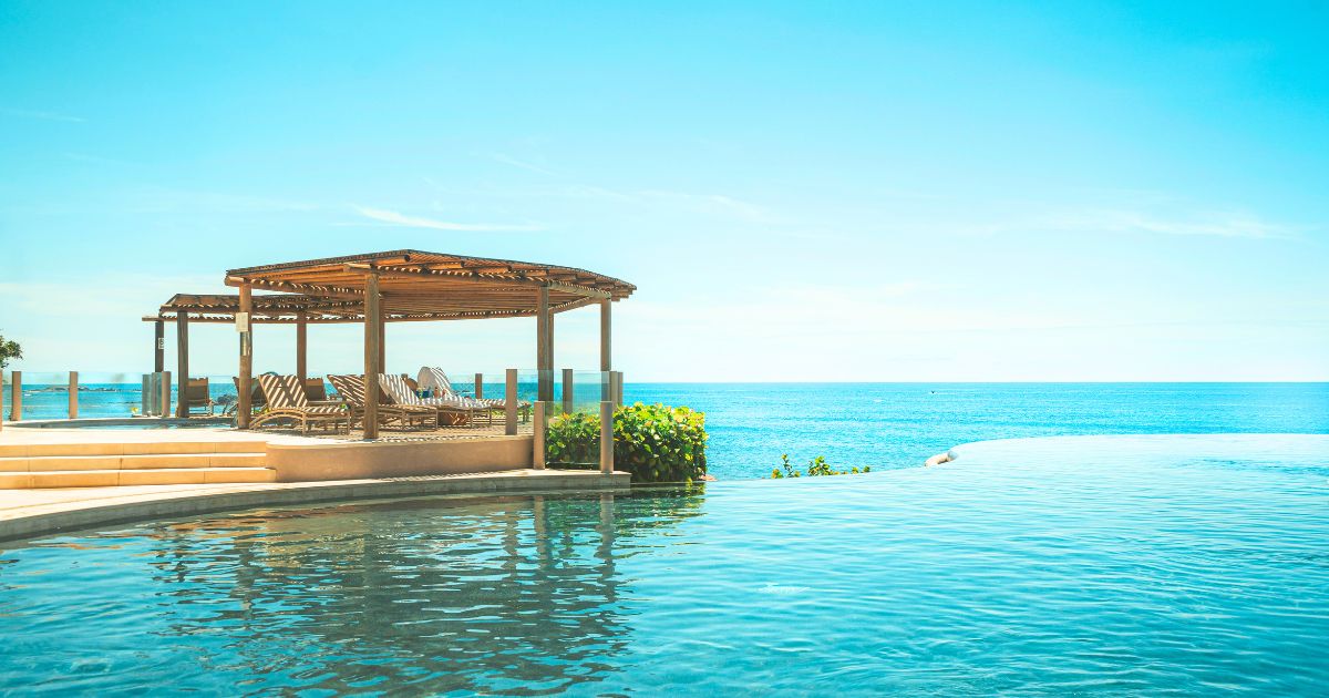 pool at one of the best punta mita villa rentals