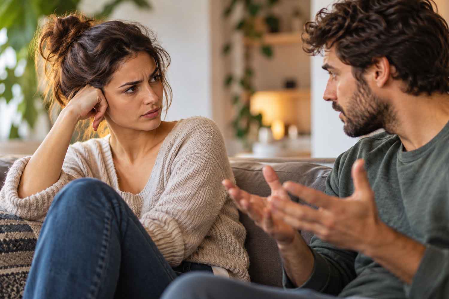 coppia e discussione