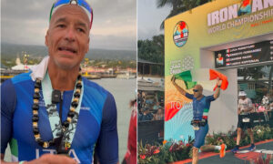 El astronauta Luca Parmitano también está en el Olimpo del deporte: completó el épico campeonato mundial Ironman 2026