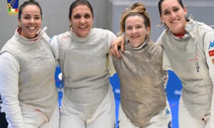 Obra maestra italiana en el Mundial de esgrima: el podio del florete femenino es íntegramente italiano