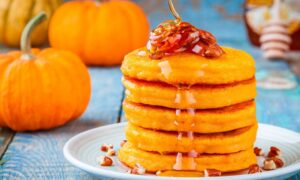 Tortitas de calabaza veganas: yo las preparo así para que queden blanditas (y perfectas para los desayunos de otoño)